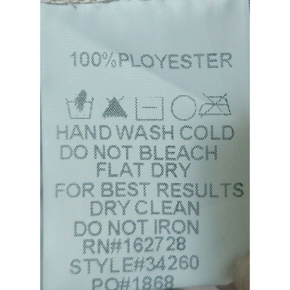 NWT Voy Floral Ruffle Sleeve Button-Front Blouse~Ruffle Front~Pleated Sleeve~SMA - Picture 8 of 8